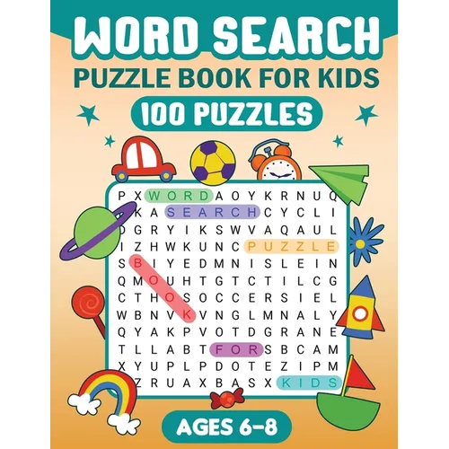 Word Search Puzzle Book for Kids