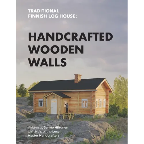 Traditional Finnish Log House: Handcrafted Wooden Walls