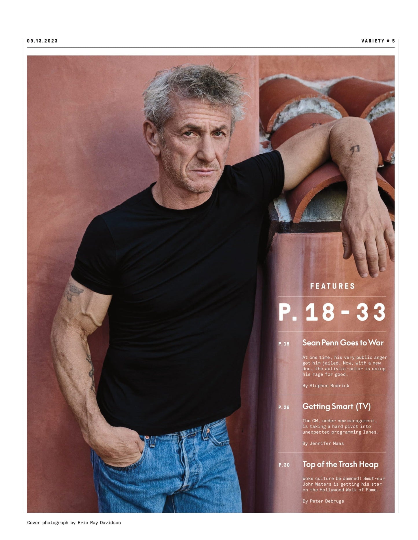 Variety - 23.09.13 Edition: Sean Penn Vs The World, Oscar-Winning Actor Takes On Putin In New Documentary Superpower, The CW Pivoting Into Unexpected Programming Lanes, Woke Culture Be Damned & More!