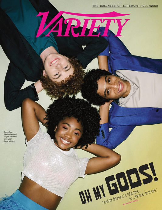 Variety - 23.10.18 Edition: Inside Disney's Big Bet On Rick Riordan's Percy Jackson, TV Series Starring Walker Scobell, Leah Jeffries & Aryan Simhadri, WWII Drama All The Light We Cannot See & More!