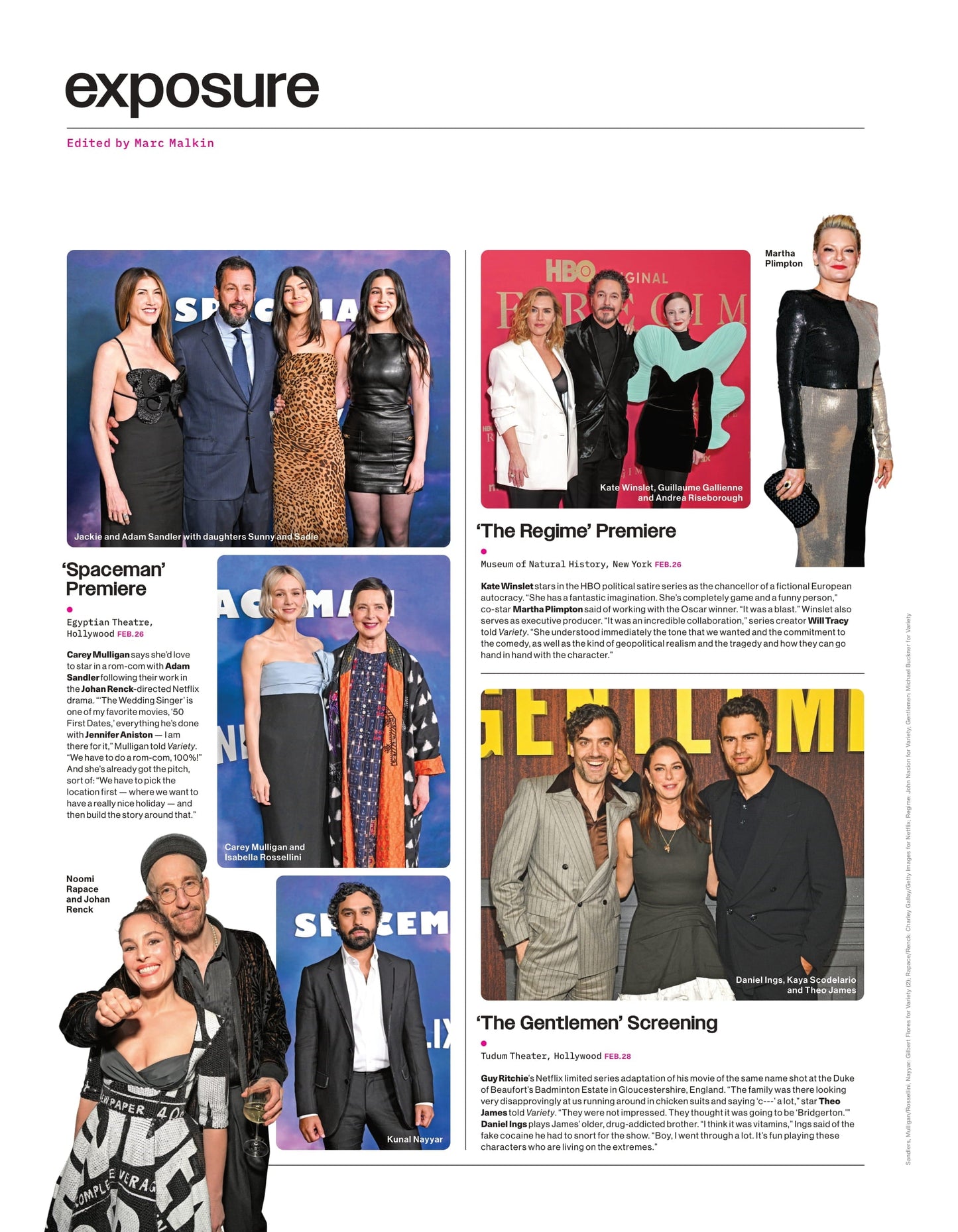 Variety - 24.03.06 Edition: Oscars' Big Week, The Making Of A Maestro, Steven Spielberg Calls John Williams His Primary Creative Partner, Curb Your Enthusiasm's Richard Lewis Comic Career & More!