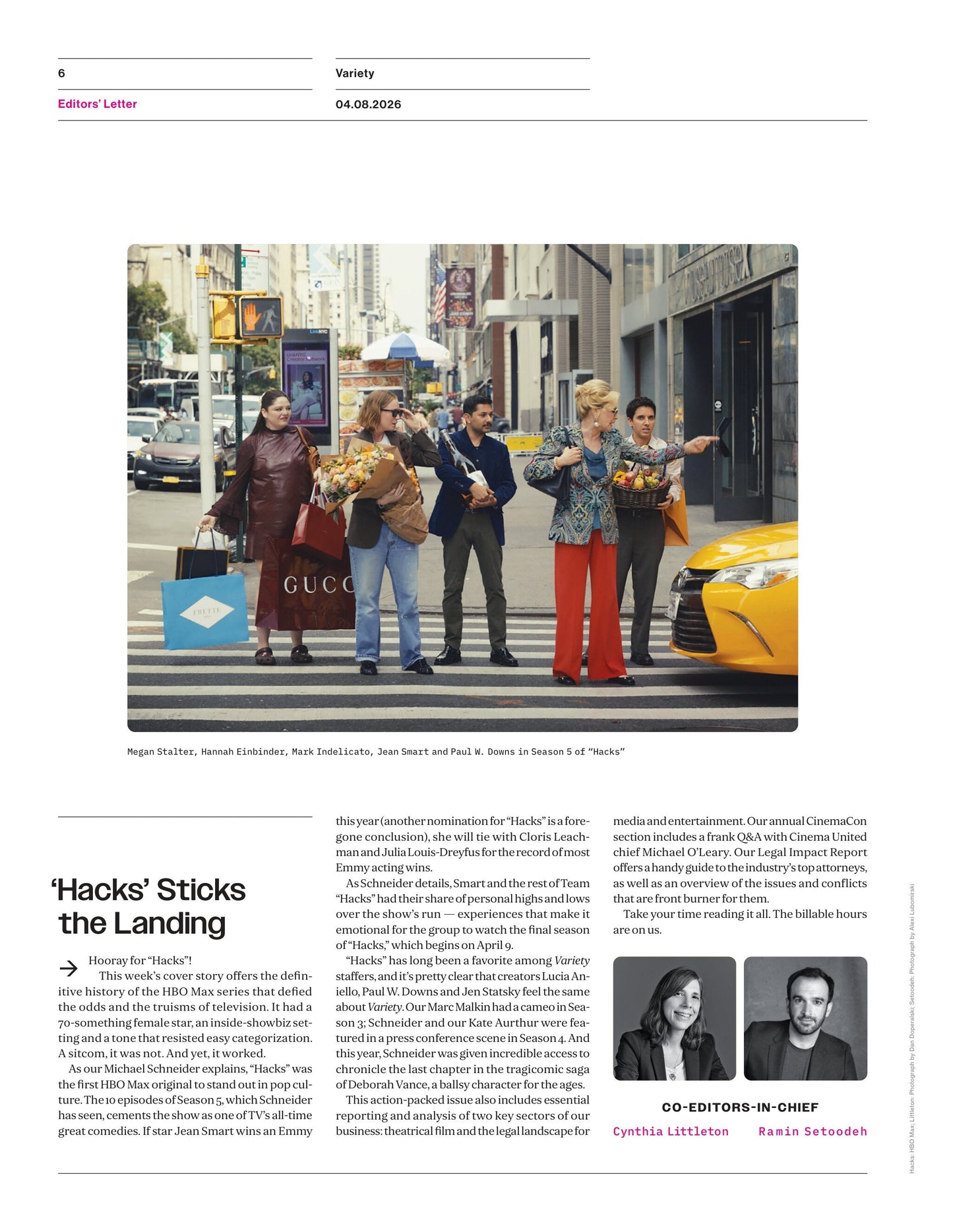 Variety - 26.04.08 Edition: Hacks Final Season Featuring Cast Members Jean Smart & Hannah Einbinder, CinemaCon 2026 Industry Forecast, Michael Jackson Biopic Journey, Top Entertainment Lawyers & More!
