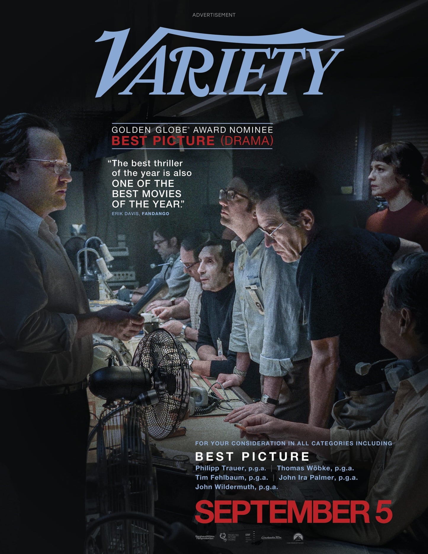 Variety - 24.12.11 Edition: Actors On Actors, Ariana Grande, Cynthia Erivo, Ryan Reynolds & Angelina Jolie, Top Chart Honorees, JJ Abrams To Re-Up Warner Bros Contract, Grammy Race Contenders & More!