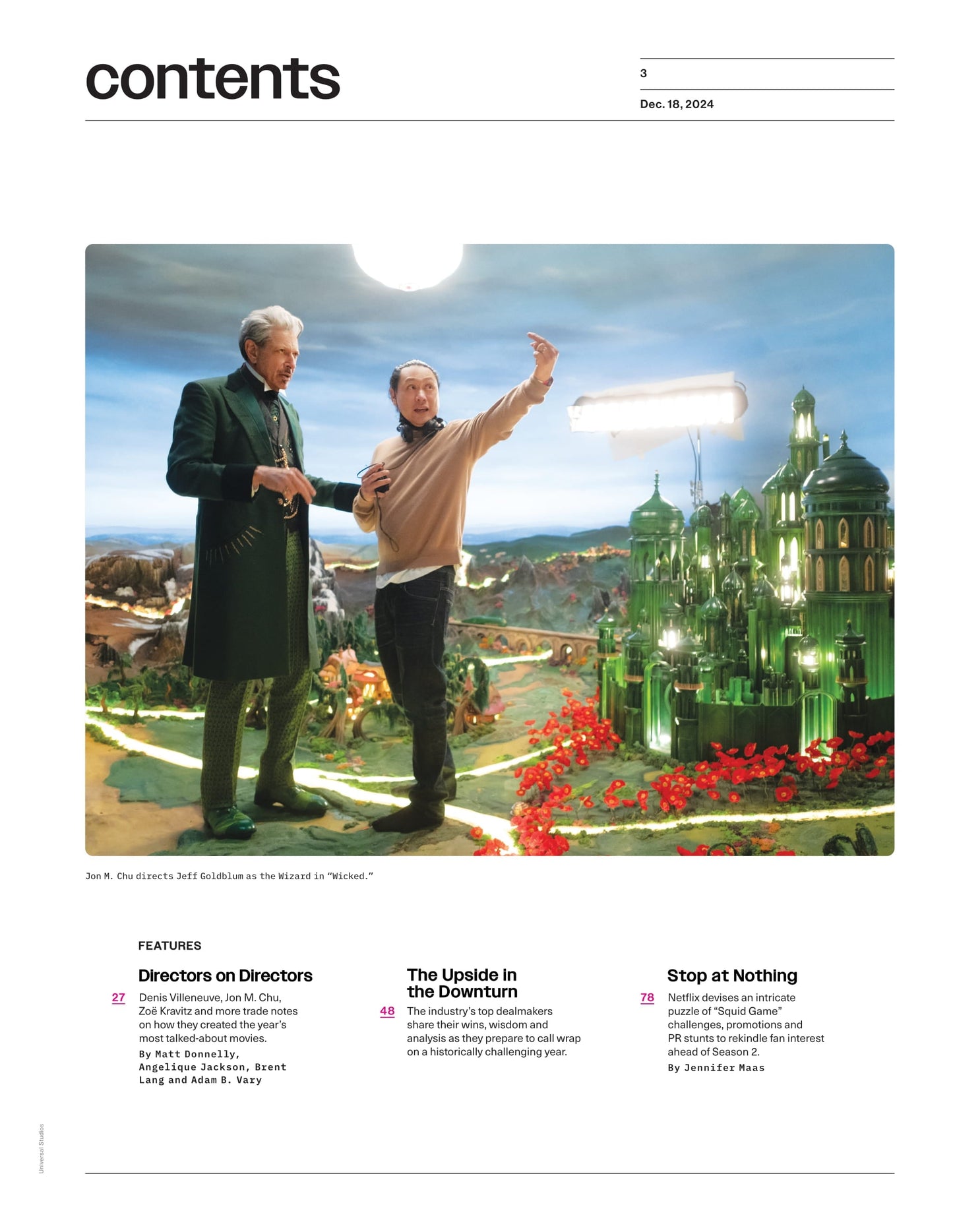 Variety - 24.12.18 Edition: The Most Innovative, Bold, Daring, Directors Of The Year, Squid Game Season 2, Timothée Chalamet Portrays Bob Dylan In A Complete Unknown, Golden Globe Nominations & More!