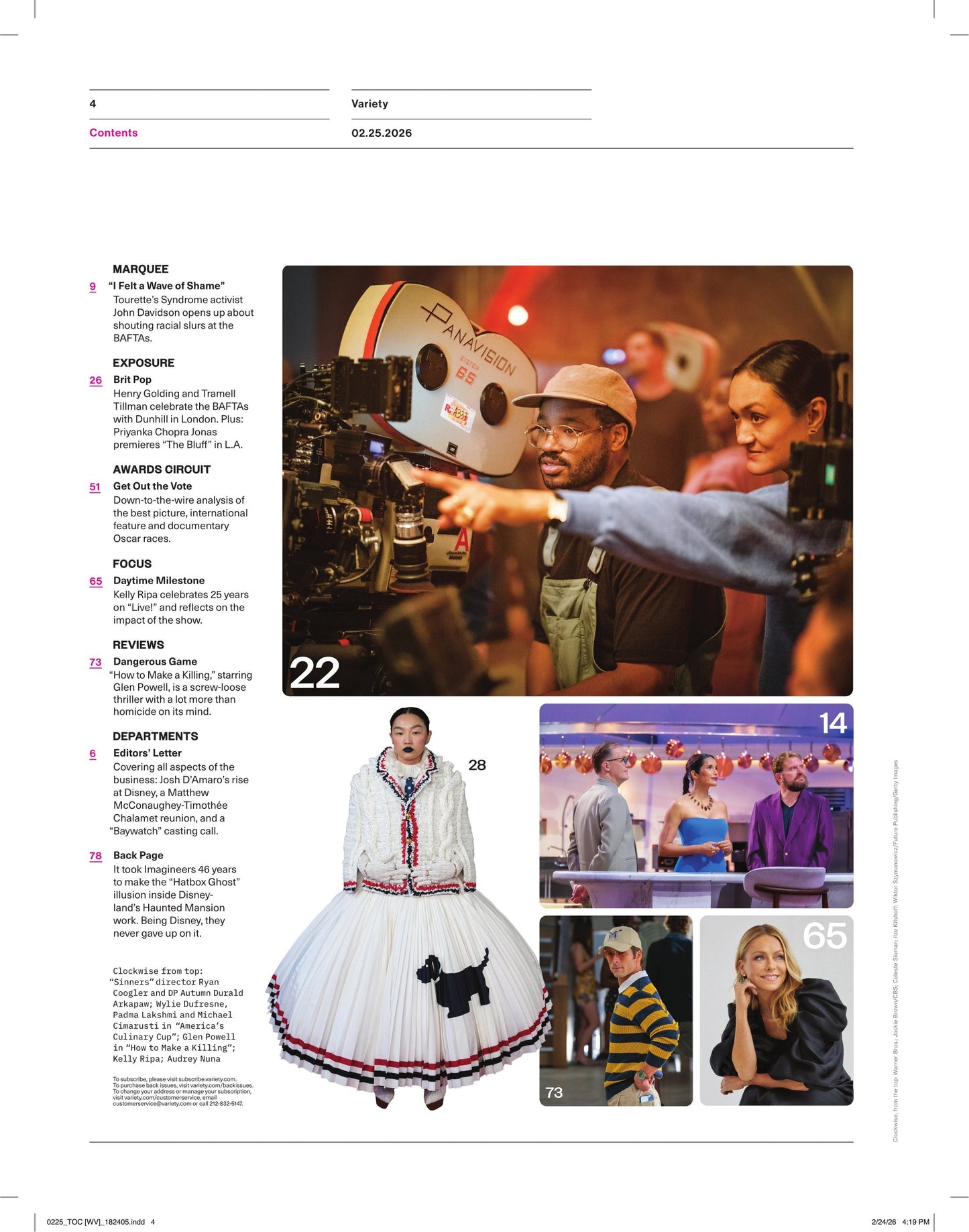 Variety - 26.02.25 Edition: How Josh D'Amaro Will Change Disney, Matthew McConaughey & Timothée Chalamet Reunite, Kelly Ripa’s Daytime Milestone, Muscle Beach Casting Call, Oscars Predictions & More!