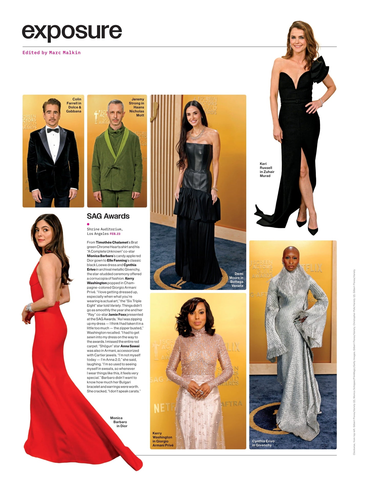 Variety - 25.02.26 Edition: The Courage Of Tatum Neal, Easy Oscar Predictions, Method Dressing, Amazon MGM, SAG Awards, Milestones, NBCU, Kim Basinger, The Biggest Animated Movie In History & More!