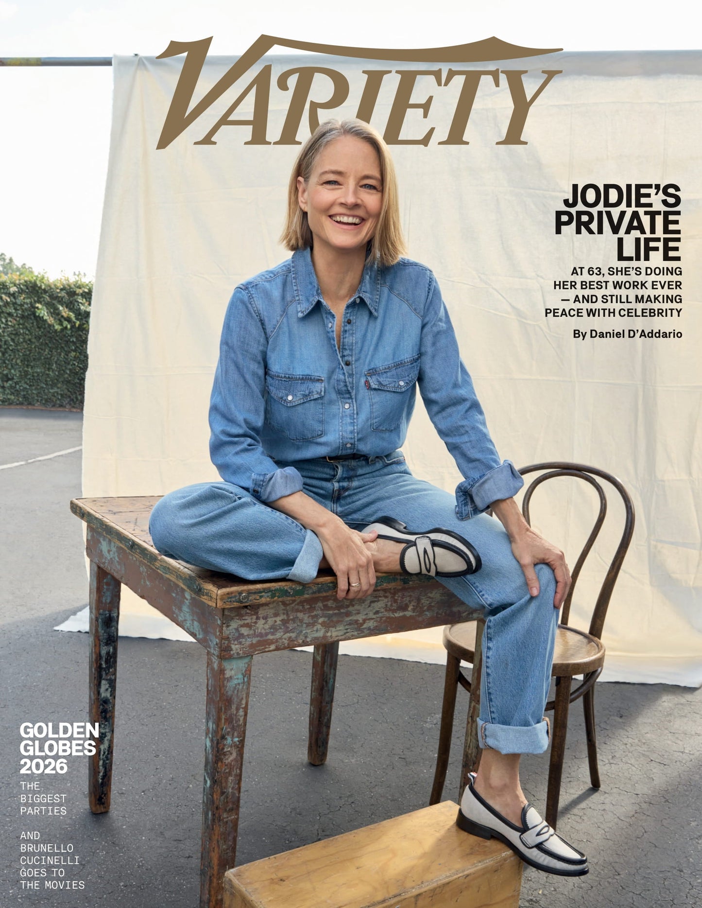 Variety - 26.01.07 Edition: Jodie Foster’s Private Life & Doing Her Best Work At 63, Box Office Predicts, Brunello Cucinelli’s Journey, Golden Globes 2026, Critics Choice Awards, Pitt Season 2 & More!