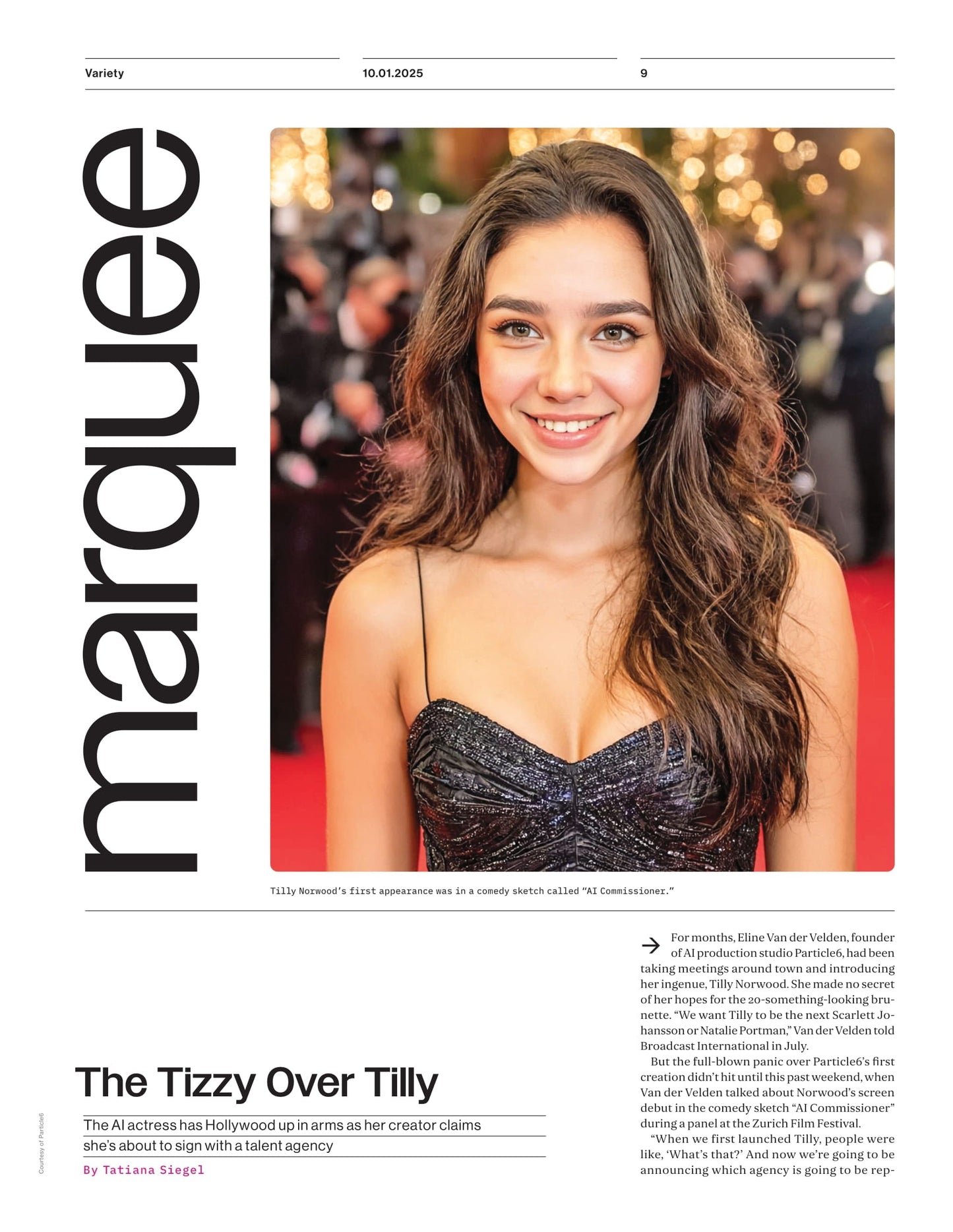 Variety - 25.10.01 Edition: Charlie Hunnam Goes To The Dark Side To Play A Serial Killer, Hollywood's Top 10 Screenwriters, The Furor Over Tilly, New York Film Festival, Grammys 2025 Preview & More!
