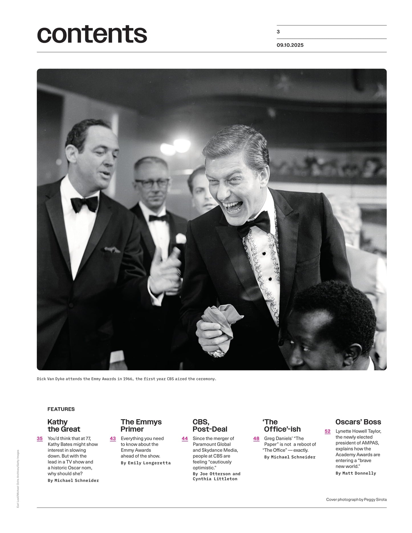 Variety - 25.09.10 Edition: Kathy Bates Has Never Felt More Comfortable In Her Own Skin, Paramount & Skydance Merger, Greg Daniels’ Office-Ish New Series Explained, Dick Van Dyke’s Emmy Legacy & More!