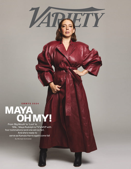 Variety - 24.09.11 Edition: Emmys 2024, Maya Oh My! From Big Mouth To Loot To SNL, Maya Rudolph Is TV's MVP With 4 Emmy Nominations & Ready To Serve As Kamala Harris This Fall, Red Carpet Looks & More
