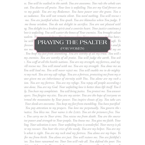 Praying the Psalter (FOR WOMEN)