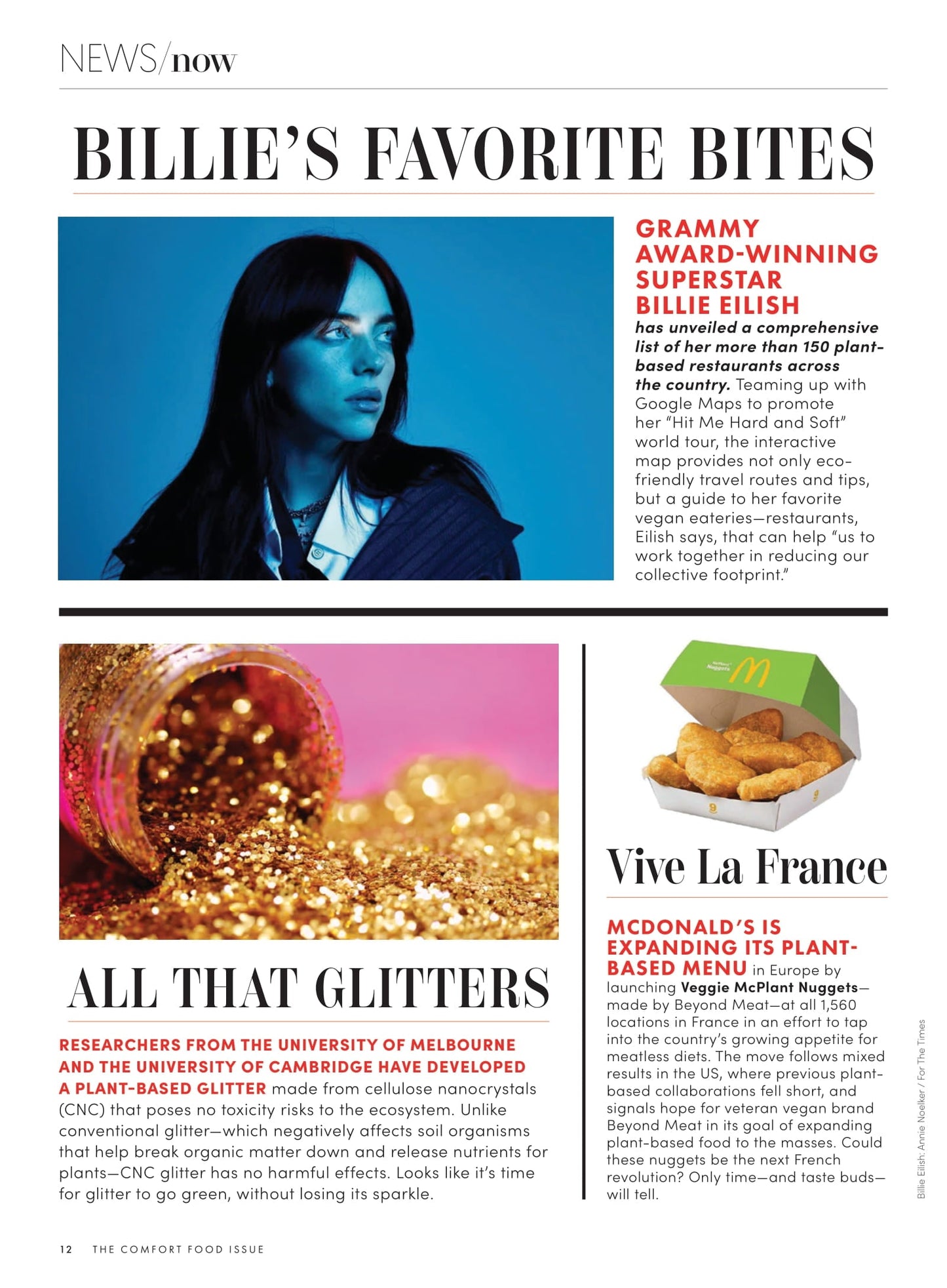 VegNews - 2025 Wellness Issue: Plant Based Recipes, Pamela Anderson, Sam Turnbull, Chloe Coscarelli, Daniella Monet Share Their Favorite Recipes & More!