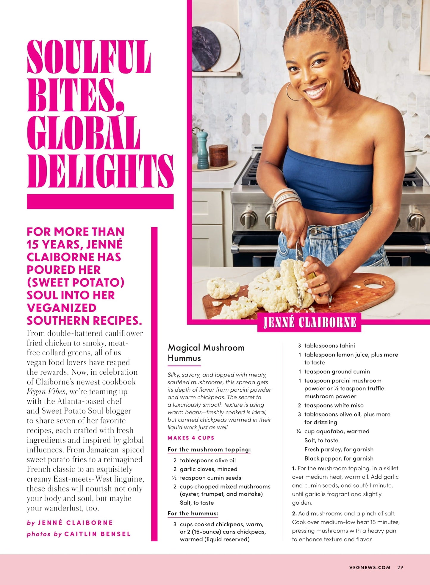 VegNews - Spring 2025: The 2025 Veggie Awards, Michelin Rated Vegan Restaurants, Halle Burns’ Bold Vegan Brunch Ideas, Vegan Travel Spots In Paris, Impossible Foods Pat Brown Interview & More!