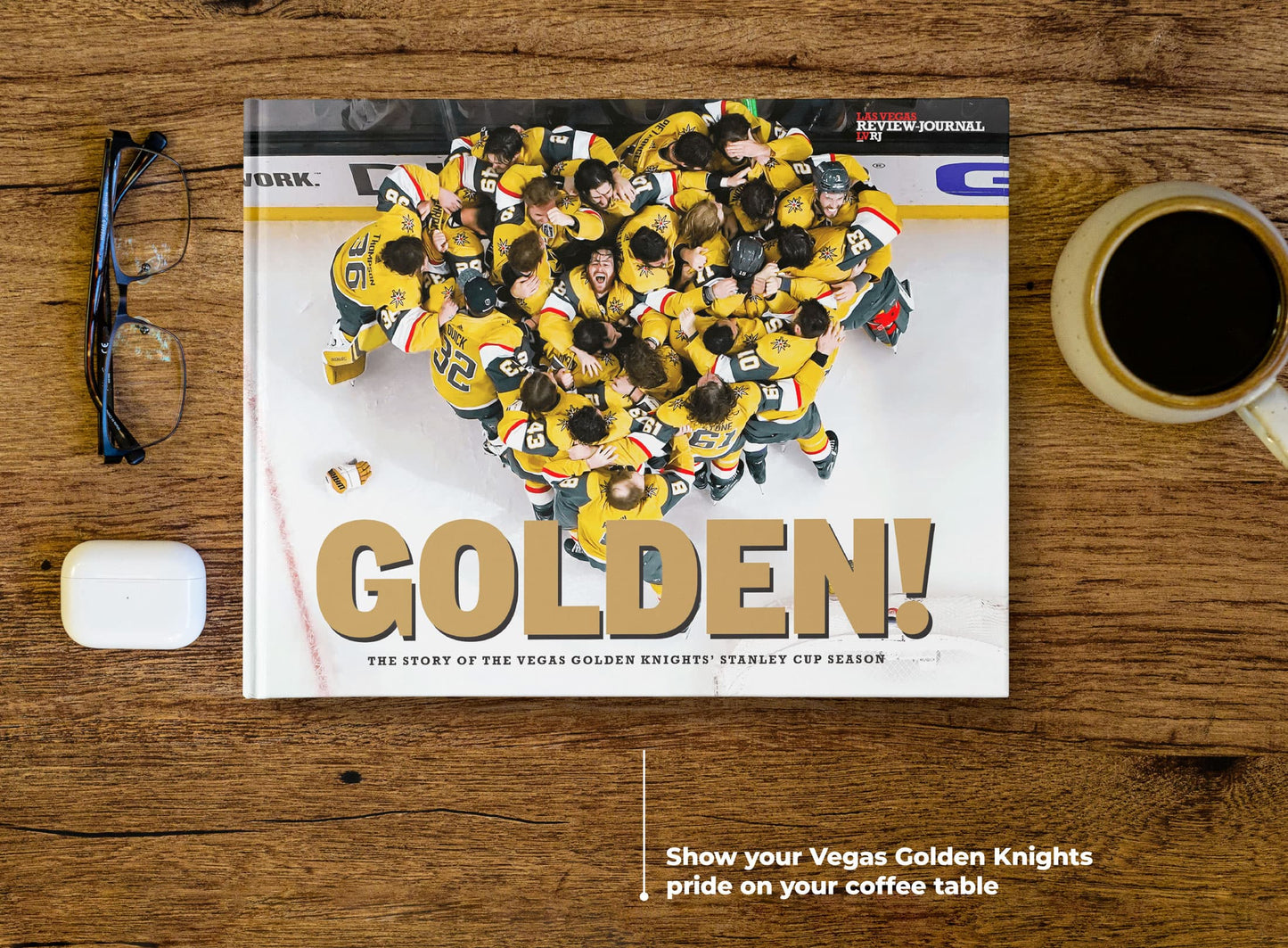 GOLDEN! The Story of the Vegas Golden Knights’ Stanley Cup Season Book