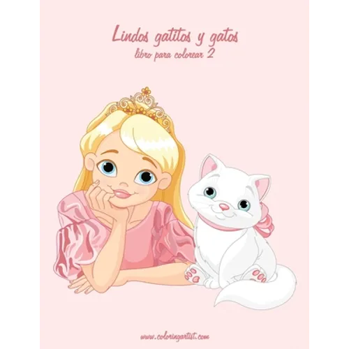 Lindos gatitos y gatos libro para colorear 2