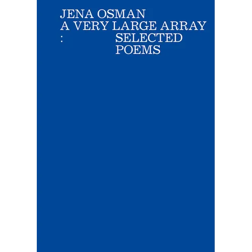 A Very Large Array: Selected Poems
