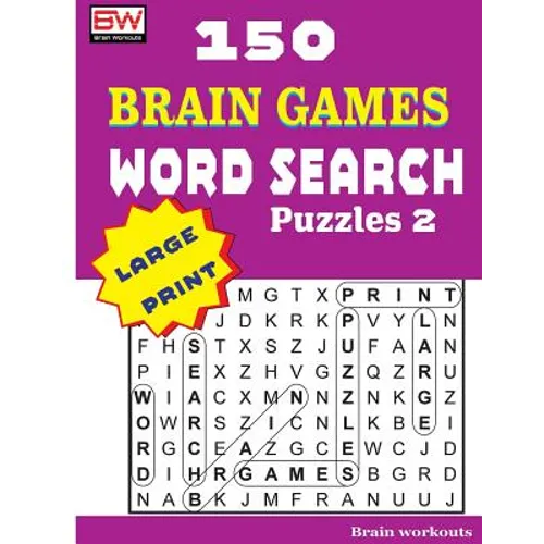 150 Brain Games - WORD SEARCH Puzzles 2