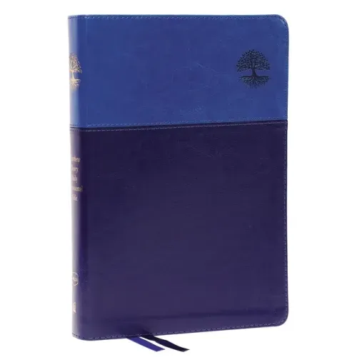 Nkjv, Matthew Henry Daily Devotional Bible, Leathersoft, Blue, Red Letter, Comfort Print: 366 Daily Devotions by Matthew Henry
