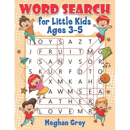Word Search for Little Kids Ages 3-5