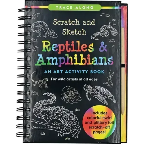 Scratch & Sketch Reptiles & Amphibians