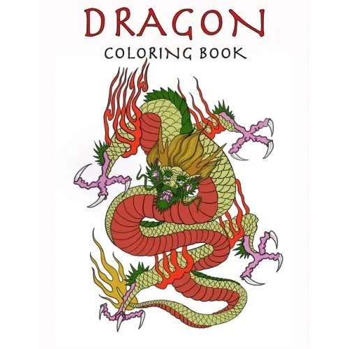 Dragon: Coloring book