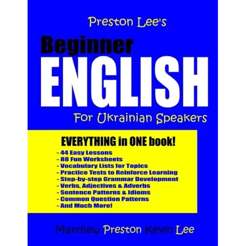 Preston Lee's Beginner English For Ukrainian Speakers