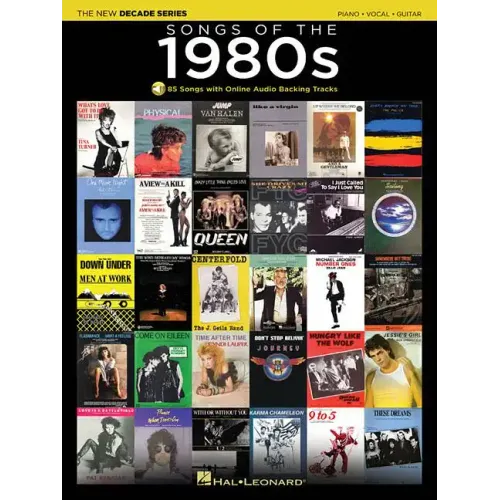 Songs of the 1980s - The New Decade Series with Online Play-Along Backing Tracks