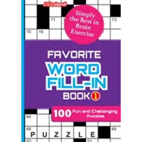 FAVORITE WORD FILL-IN Book 1