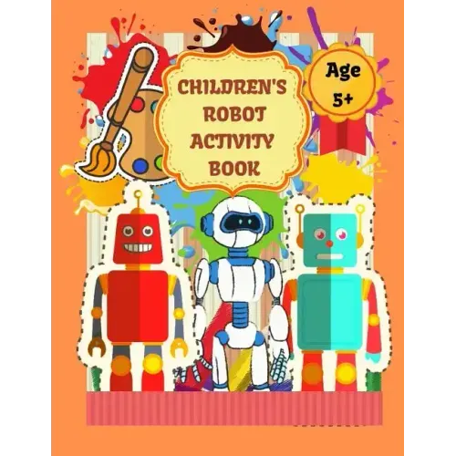 Children's Robot Activity Book