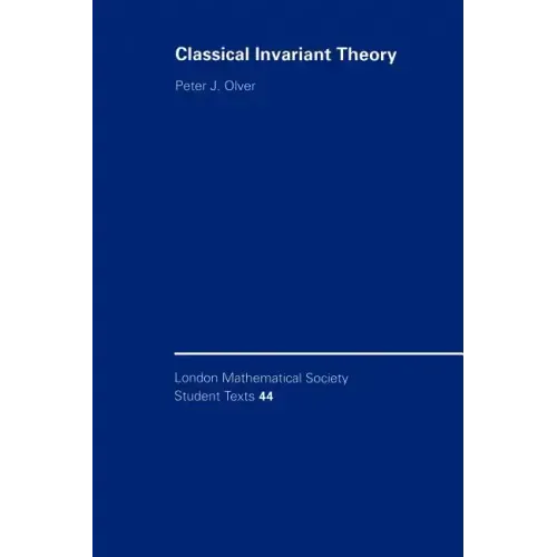 Classical Invariant Theory