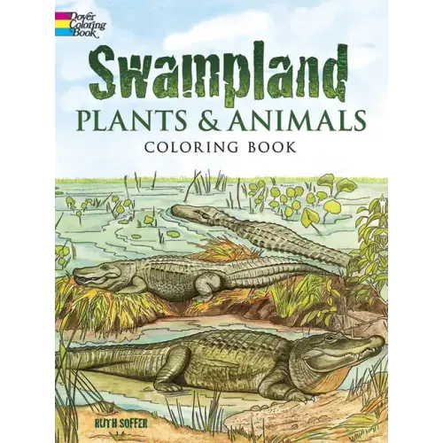 Swampland Plants and Animals Coloring Book