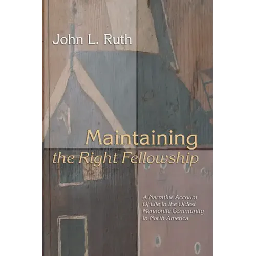 Maintaining the Right Fellowship
