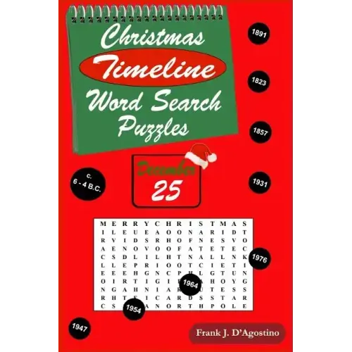 Christmas Timeline Word Search Puzzles