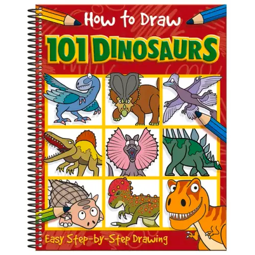 How to Draw 101 Dinosaurs