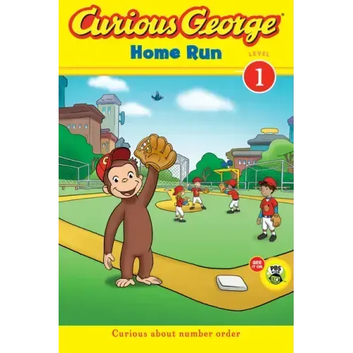 Curious George Home Run (Cgtv Early Reader)