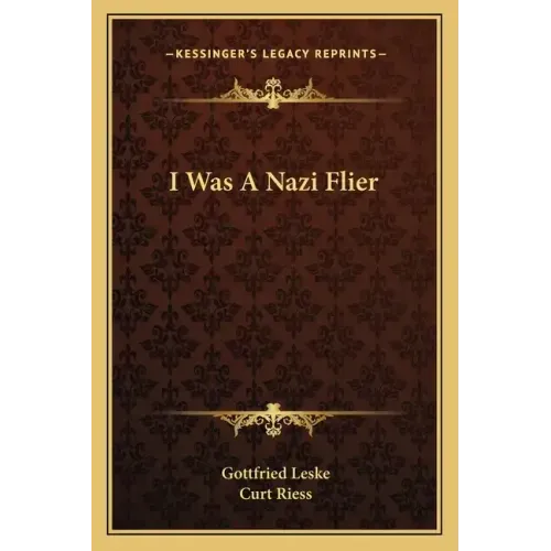 I Was a Nazi Flier