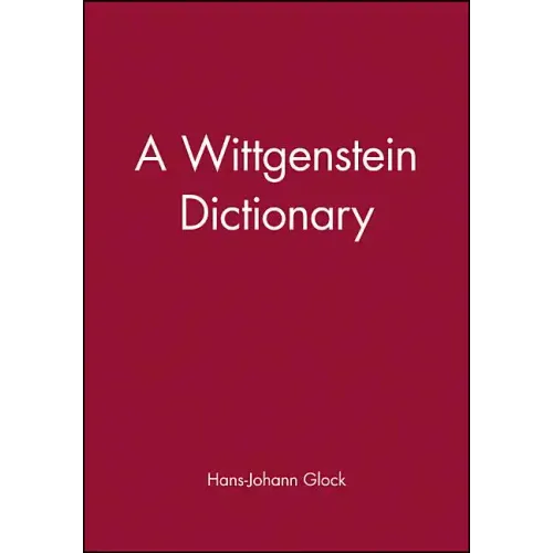 Wittgenstein Dictionary