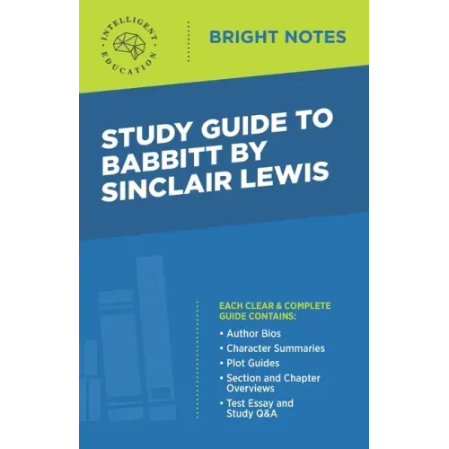 Study Guide to Babbitt by Sinclair Lewis