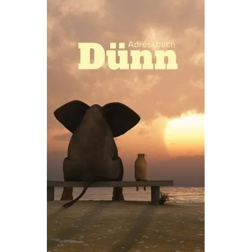 Adressbuch Dünn