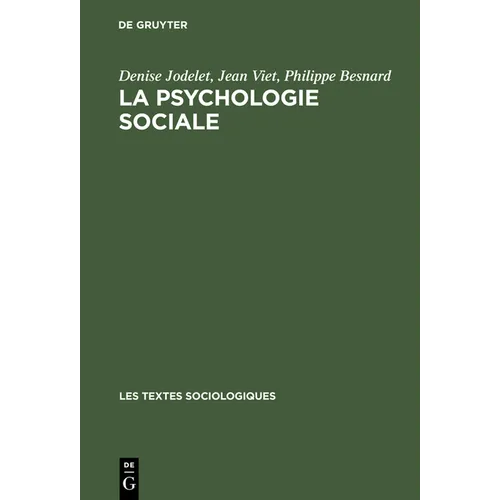 La psychologie sociale