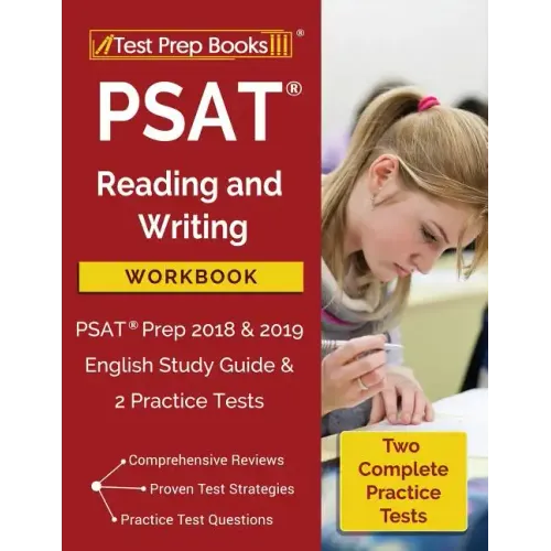 PSAT Reading and Writing Workbook: PSAT Prep 2018 & 2019 English Study Guide & 2 Practice Tests
