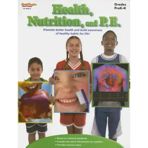 Health, Nutrition, and P.E. Reproducible Grades Pre K-K