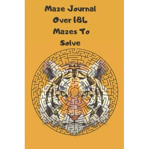 Tiger Related Gifts: Unique Cheap For Men Guys Dad Adults Boys Maze Book or Women girl kids grandma