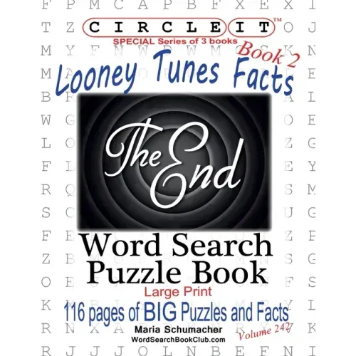 Circle It, Looney Tunes Facts, Book 2, Word Search, Puzzle Book