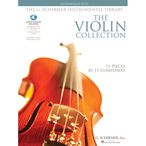 The Violin Collection - Intermediate Level Book/Online Audio [With 2 CDs and Book with Just Violin Part]
