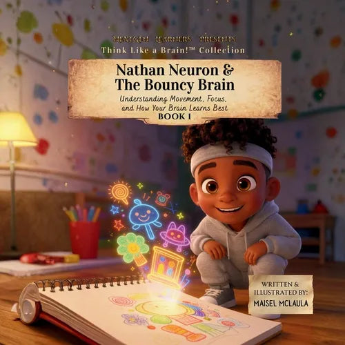 Nathan Neuron and the Bouncy Brain: Understanding Movement, Focus, and How Your Brain Learns Best
