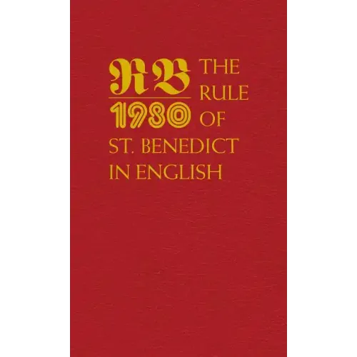 The Rule of St. Benedict in English