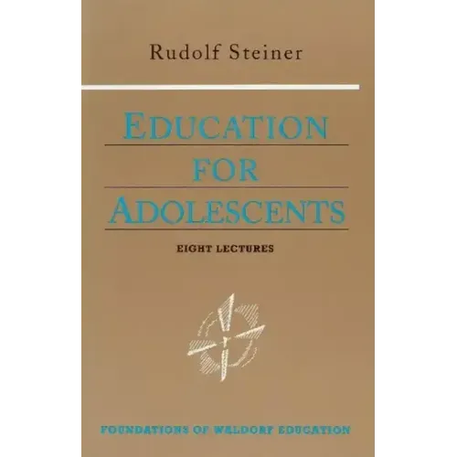 Education for Adolescents: (Cw 302)
