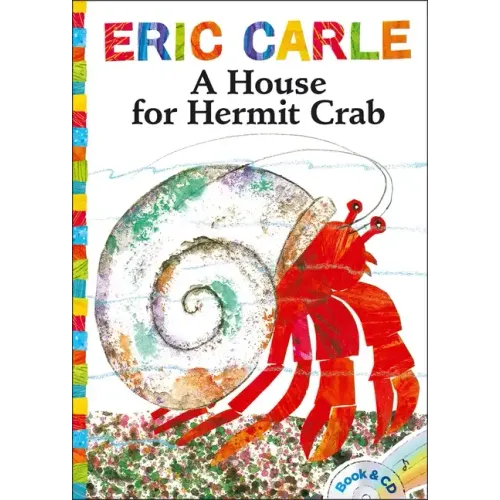 A House for Hermit Crab: Book and CD [With CD (Audio)]