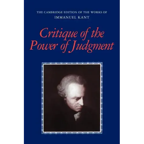 Critique of the Power of Judgment